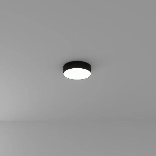 Светильник накладной LED Fado A7320PL-1BK Arte Lamp белый на 1 лампу, основание чёрное в стиле современный 