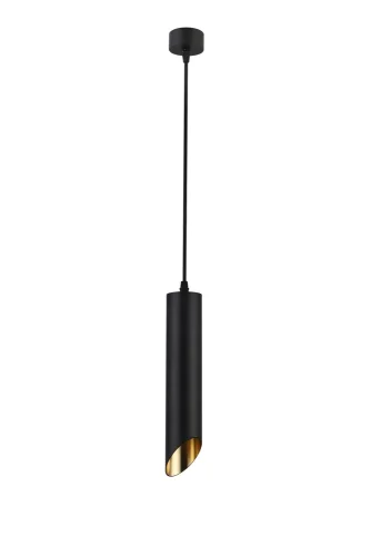 Светильник подвесной Lipari P044PL-01-30GU10-B Maytoni чёрный 1 лампа, основание чёрное в стиле современный трубочки