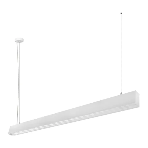 Светильник подвесной LED Vim 10318/D White LOFT IT белый 1 лампа, основание белое в стиле современный хай-тек линейный фото 3