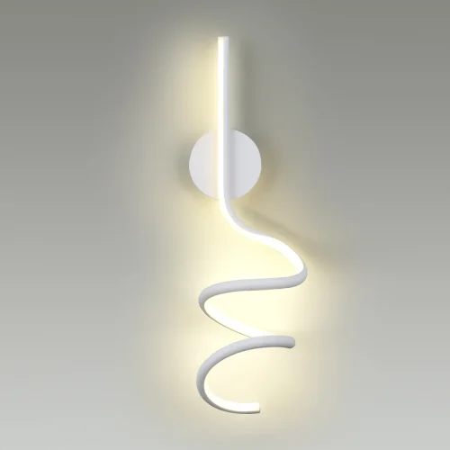 Бра LED Gianna 5299/15WL Lumion белый на 1 лампа, основание белое в стиле минимализм  фото 2