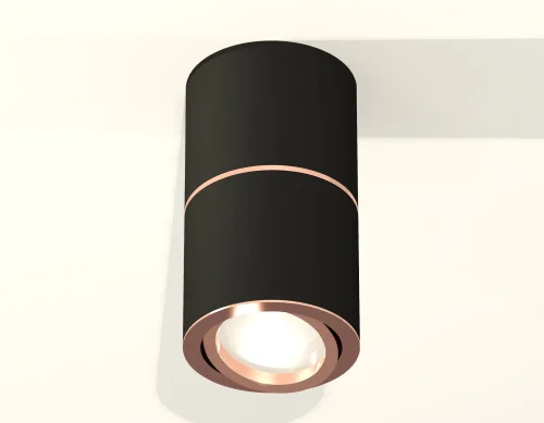 Светильник накладной Techno spot XS7402200 Ambrella light чёрный 1 лампа, основание чёрное в стиле хай-тек современный круглый фото 2