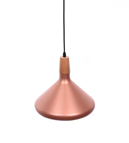 Светильник подвесной Bafido  LDP 7754-B R.GD Lumina Deco розовый 1 лампа, основание розовое в стиле современный минимализм  фото 3