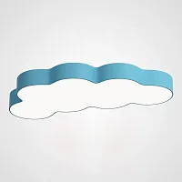 Светильник потолочный CLOUD 90 Голубой 186681-26 ImperiumLoft белый на 1 лампу, основание голубое в стиле скандинавский современный 