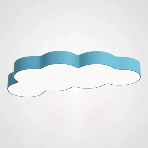 Светильник потолочный CLOUD 90 Голубой 186681-26 ImperiumLoft белый на 1 лампу, основание голубое в стиле скандинавский современный 