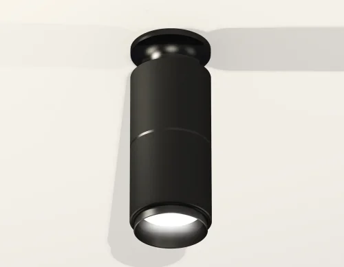 Светильник накладной Techno spot XS6302201 Ambrella light чёрный 1 лампа, основание чёрное в стиле современный круглый фото 2