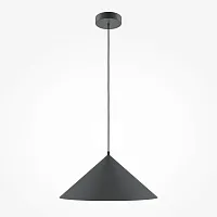Светильник подвесной Basic colors MOD167PL-01B Maytoni чёрный 1 лампа, основание чёрное в стиле модерн 