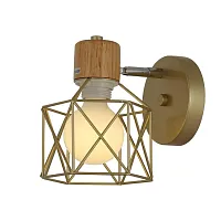 Бра Stelitto SLE110401-01 Evoluce золотой 1 лампа, основание золотое в стиле современный 