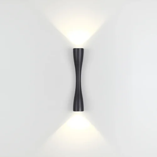 Бра LED Anika 4291/10WL Odeon Light чёрный на 1 лампа, основание чёрное в стиле современный хай-тек  фото 3