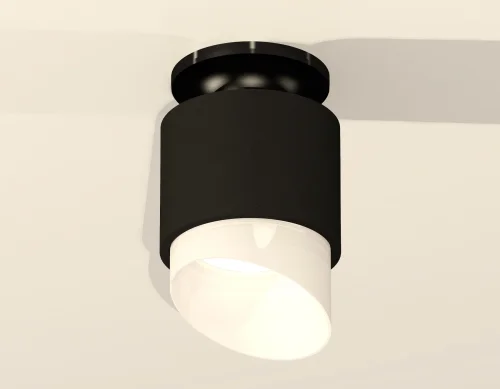 Светильник накладной Techno spot XS7511066 Ambrella light чёрный 1 лампа, основание чёрное в стиле хай-тек современный круглый фото 2