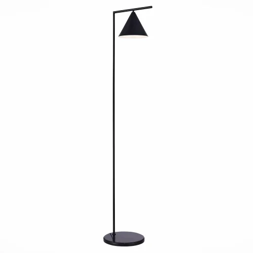 Торшер  Dizzie SL1007.405.01 ST-Luce  чёрный 1 лампа, основание чёрное в стиле современный лофт
