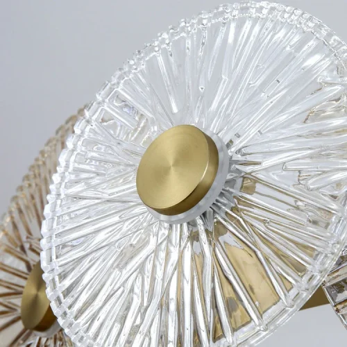 Светильник потолочный AGAPI LONG 203459-23 ImperiumLoft прозрачный на 8 ламп, основание латунь в стиле современный фото 7 Светильник потолочный AGAPI LONG 203459-23 ImperiumLoft прозрачный на 8 ламп, основание латунь в стиле современный фото 7