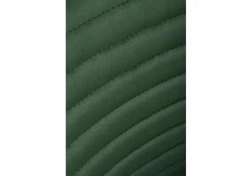 Стул на металлокаркасе Рансол темно-зеленый / черный глянец 483861 Woodville, зелёный/велюр, ножки/металл/чёрный, размеры - ****570*560 фото 6