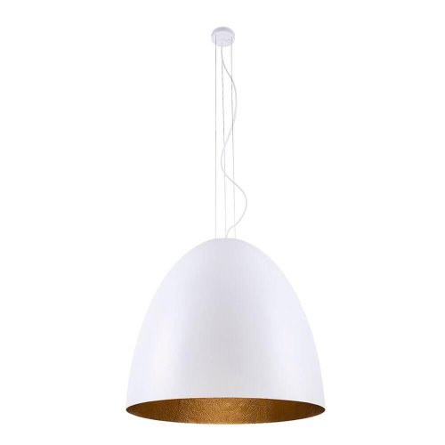 Светильник подвесной Egg 9023-NW Nowodvorski белый 5 ламп, основание белое в стиле современный 