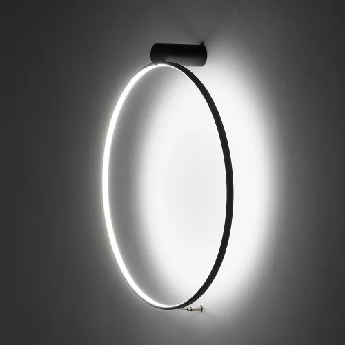 Светильник потолочный LED Circolo Led M 10815-NW Nowodvorski чёрный на 1 лампу, основание чёрное в стиле современный фото 6