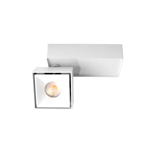 Светильник накладной LED Knof 10324/B White LOFT IT белый 1 лампа, основание белое в стиле современный хай-тек прямоугольный фото 3