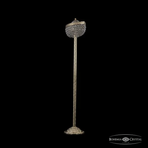 Торшер 19283T6/45IV-138 G Bohemia Ivele Crystal sp прозрачный 4 лампы, основание золотое в стиле классический
 фото 2
