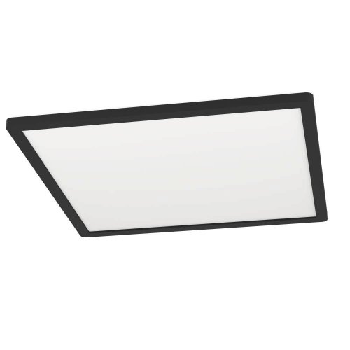 Светильник потолочный LED Rovito-Z 900094 Eglo белый 1 лампа, основание чёрное в стиле современный квадраты