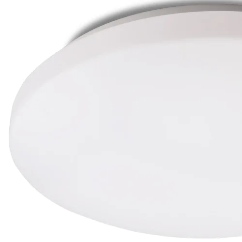 Светильник потолочный LED с пультом Zero Smart 5948 Mantra белый 1 лампа, основание серебряное в стиле модерн хай-тек с пультом фото 3