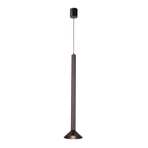 Светильник подвесной LED Palla 737028 Lightstar бордовый коричневый 1 лампа, основание чёрное в стиле современный 