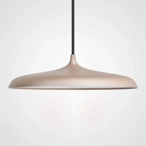 Светильник подвесной Nordlux Artist Pendant D25 Pink 189852-26 ImperiumLoft розовый на 1 лампу, основание чёрное в стиле современный 