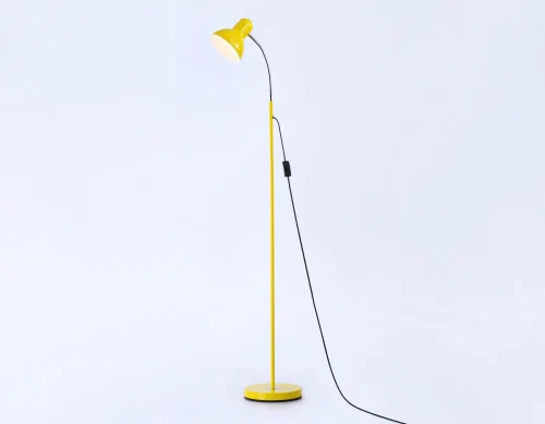 Торшер TR97659 Ambrella light для чтения жёлтый 1 лампа, основание жёлтое в стиле современный
 фото 2