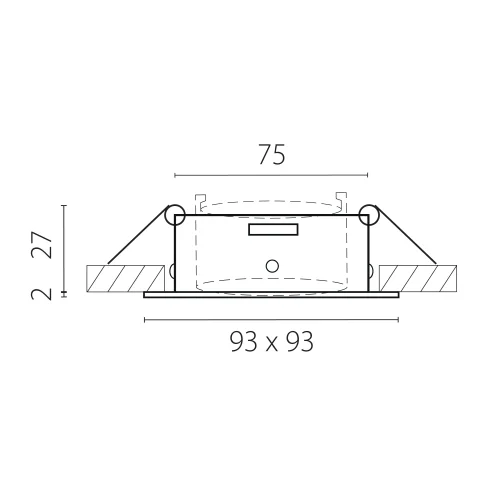 Светильник точечный Singo 012616 Lightstar белый на 1 лампу, основание белое в стиле современный квадратный фото 2 Светильник точечный Singo 012616 Lightstar белый на 1 лампу, основание белое в стиле современный квадратный фото 2