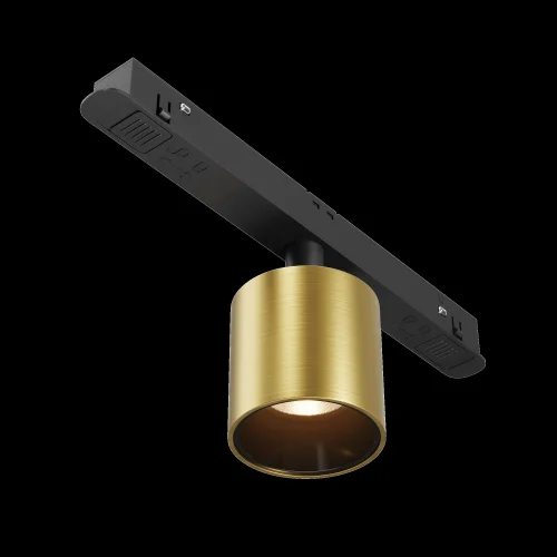 Трековый светильник LED Magnetic track system Exility TR132-2-7W3K-BS Maytoni латунь для шинопроводов серии Magnetic track system Exility чёрный латунь фото 11