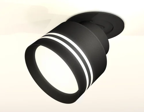 Светильник точечный XM8102526 Ambrella light чёрный 1 лампа, основание чёрное в стиле хай-тек  фото 3