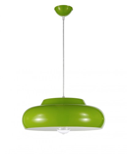Светильник подвесной Vito E 1.3.P1 GR Arti Lampadari зелёный 1 лампа, основание зелёное в стиле модерн 