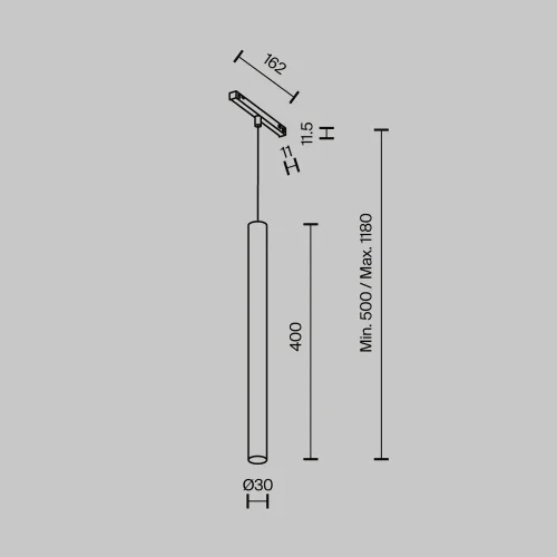 Трековый светильник Фокус / Focus Led Exility X (Эксилити Х) 2700-6000K 7Вт 36° Dim Dali2 TR245-4-7WTW-DD2-B Maytoni чёрный для шинопроводов серии Трековая система EXILITY X (Эксилити Х) чёрный фото 11