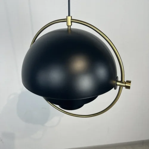 Светильник подвесной Weisdorff 123433-22 ImperiumLoft чёрный 1 лампа, основание латунь в стиле современный лофт арт-деко  фото 8