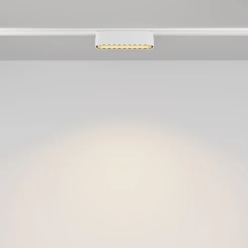 Трековый светильник LED Magnetic track system Radity TR084-1-6W3K-W Maytoni белый для шинопроводов серии Magnetic track system Radity белый фото 4