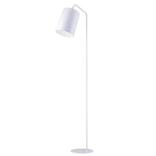 Торшер Ultimo E 3.1.1 W Arti Lampadari  белый 1 лампа, основание белое в стиле современный
