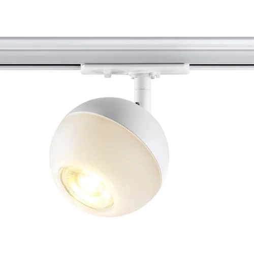 Трековый светильник Garn 370824 Novotech белый для шинопроводов серии Garn белый фото 4