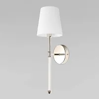 Бра Cosy 10308W Nickel LOFT IT белый на 1 лампу, основание никель в стиле современный 