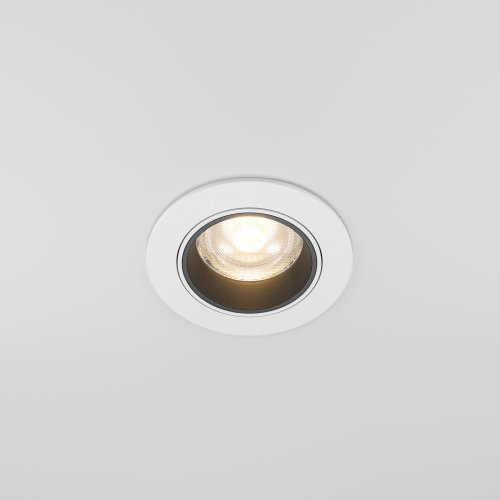 Светильник точечный LED Focus Led DL125-L12-3K-W Maytoni белый на 1 лампу, основание белое в стиле современный хай-тек круглый фото 6