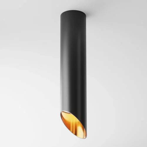 Светильник накладной Lipari C044CL-01-30GU10-B Maytoni чёрный 1 лампа, основание чёрное в стиле современный хай-тек круглый фото 4