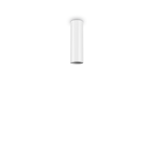 Светильник накладной LOOK PL1 H20 BIANCO Ideal Lux белый 1 лампа, основание белое в стиле современный круглый