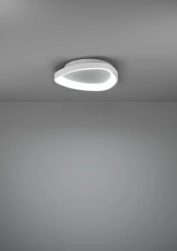 Светильник потолочный LED Loretello 901583 Eglo белый на 1 лампу, основание белое в стиле современный круглый фото 7