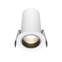 Светильник точечный LED Focus Led DL125-L12-3K-W Maytoni белый на 1 лампу, основание белое в стиле современный хай-тек круглый