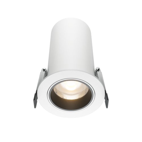 Светильник точечный LED Focus Led DL125-L12-3K-W Maytoni белый на 1 лампу, основание белое в стиле современный хай-тек круглый