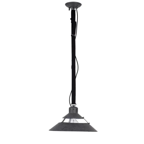 Светильник подвесной лофт INDUSTRIAL 5441 Mantra чёрный 1 лампа, основание чёрное в стиле лофт  фото 2