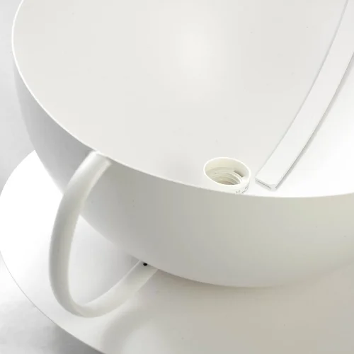 Светильник подвесной Tanaina GRLSP-9559 Lussole белый 1 лампа, основание белое в стиле современный  фото 2