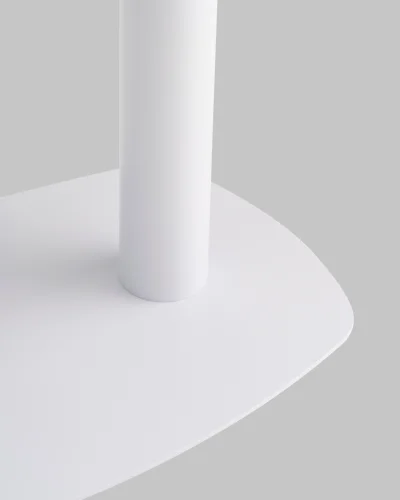 Журнальный столик Eanna L, металл, белый УТ000040329 Stool Group столешница белая из металл фото 5