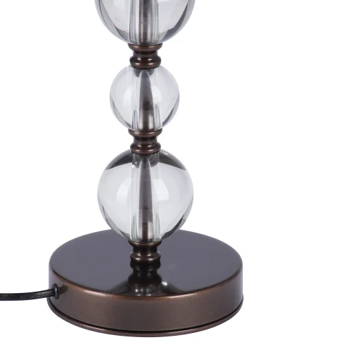 Настольная лампа V2938-7/1L Vitaluce без плафона 1 лампа, основание бронзовое металл в стиле арт-деко  фото 2