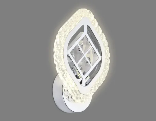 Бра LED Ice FA279 Ambrella light белый на 1 лампа, основание белое в стиле хай-тек современный квадраты фото 4