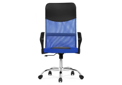 Компьютерное кресло Arano 1 dark blue 15794 Woodville, синий/сетка искусственная кожа, ножки/металл/хром, размеры - *1190***660*600 фото 2