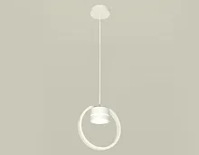 Светильник подвесной XB9101153 Ambrella light белый 1 лампа, основание белое в стиле современный хай-тек 