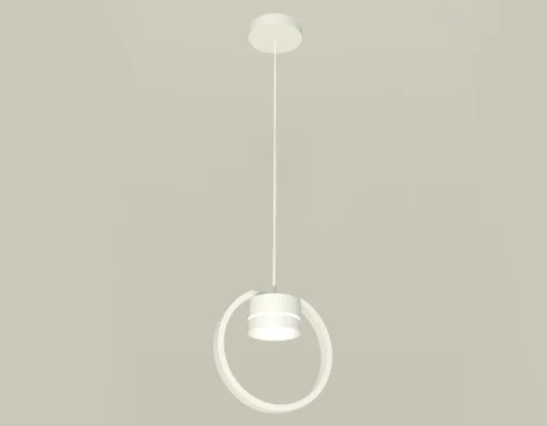 Светильник подвесной XB9101153 Ambrella light белый 1 лампа, основание белое в стиле современный хай-тек 