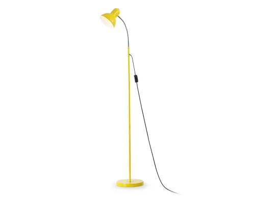 Торшер TR97659 Ambrella light для чтения жёлтый 1 лампа, основание жёлтое в стиле современный

